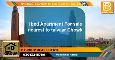 Residential Apartment for Sale in Bahria Town, Lahore - (BP-130595)